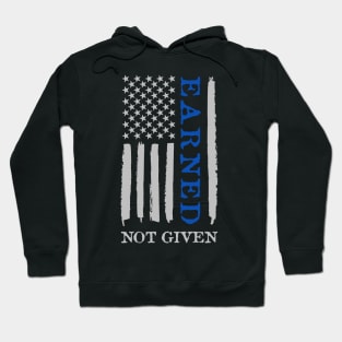 Earned American Flag Hoodie